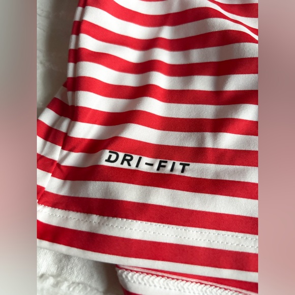 NIKE, DRI-FIT, unisex, golf top, Nike golf, Iowa State, striped - Picture 4 of 4